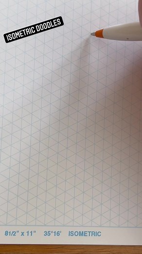 184K views · 4.3K reactions | Colored ballpoint pens and isometric graph paper. #isometricdrawing #paulheaston #sketchbook #crosshatching #art #drawing #penandink | Paul Heaston Art | Facebook