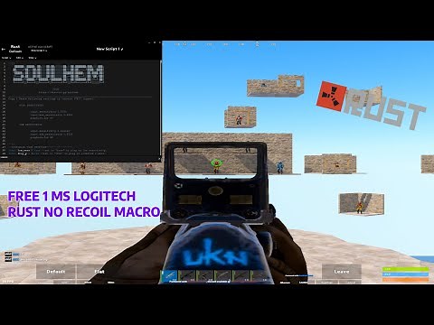#1 The BEST Free Logitech Rust Macro AFTER THE LAS UPDATE, ALL FIXED