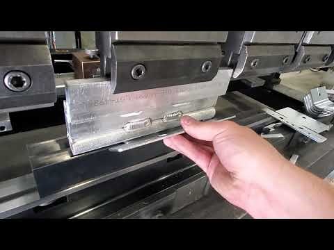 Bump Forming - Amada RG80 Press Brake - Sheetmetal Manufacturing