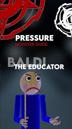 The Educator - Pressure Monster Guide #roblox #pressure #shorts