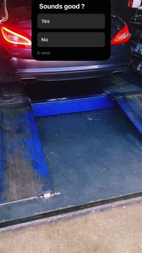 Cls550 muffler and both resonators deleted #mercedesbenz #mufflerdelete #resonatordelete #cls550