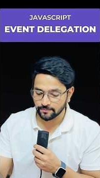 Event Delegation in JavaScript 🤯 | Only 1 Listener for 100 Buttons? #webdev #javascript