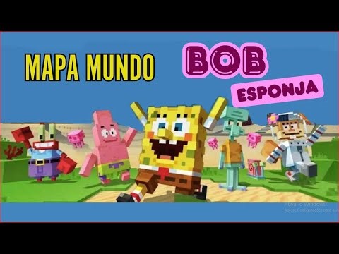 SpongeBob SquarePants World Map in Minecraft