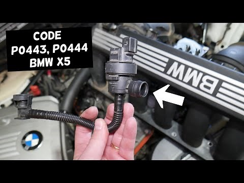 BMW X5 CODE P0443 P0444 ENGINE LIGHT ON