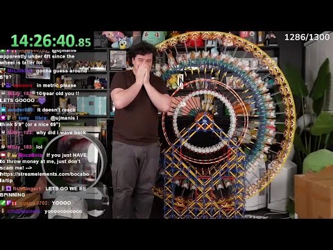 Timelapse of Boca building a 6ft Ferris Wheel