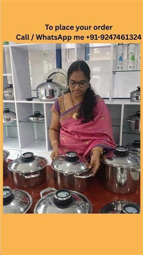 AMC 24 cm Cookware Pots Full Details Healthy Cooking in Hyderabad