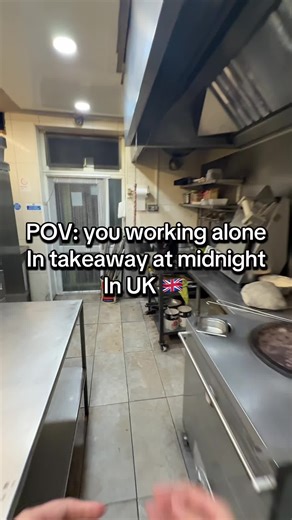 Experience Working Alone in a UK Takeaway at Midnight