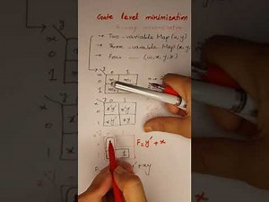 Simplification of Boolean Functions using Karnaugh Map | K-map in Digital Logic Design