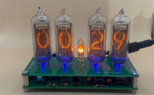 DIY IN-14 Nixie Tube Clock Kit - Etsy
