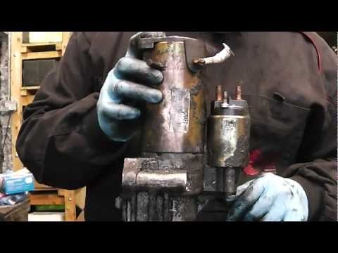 Ford transit lazy starter motor diagnose and repair.