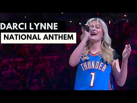 National Anthem | Live Performance | Darci Lynne