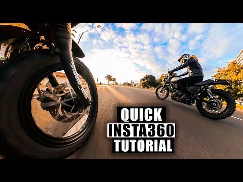 Insta360 Motorcycle Tutorial in 4 minutes