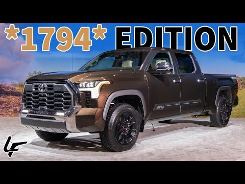 *HANDS ON* 2022 Toyota Tundra 1794 is the ULTIMATE Cowboy Pickup