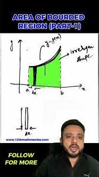Area of bounded Region - Part 1 | CBSE Class 12 Maths #12thmathmentor