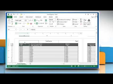 How to insert Header and Footer in Excel : Tutorial