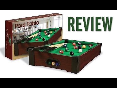 Westminster Tabletop Mini Pool Table Review (16" x 9")