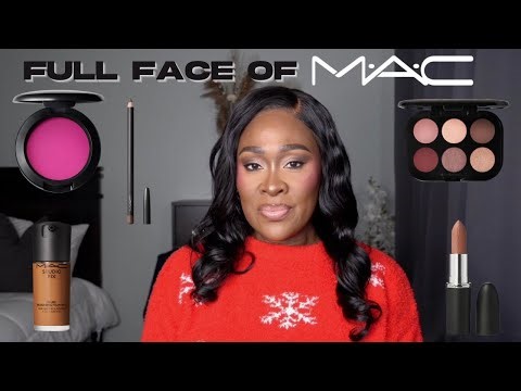 Full Face Flawless Step by Step Tutorial using ONLY M.A.C. | VLOGMAS Day 8