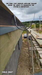 Installing a Rain Gutter System