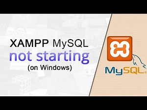 How to fix MySQL start errors on XAMPP for Windows