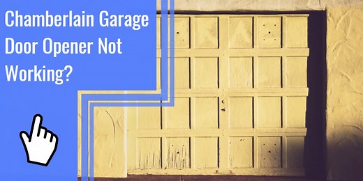 Chamberlain Garage Door Opener Issues? Here's How To Fix It!