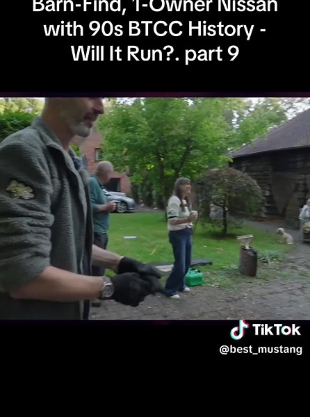 Barn-Find, 1-Owner Nissan with 90s BTCC History - Will It Run? #nicecar #cars #classiccar #autorepair