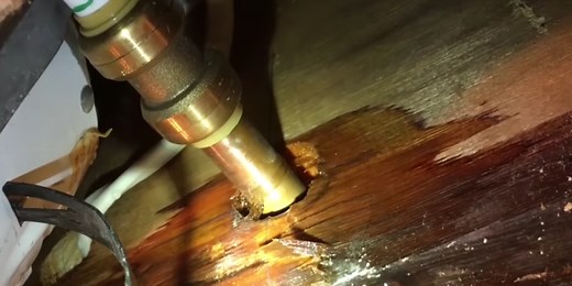 How to Repair Pinhole Leaks in Copper Pipe Without Soldering