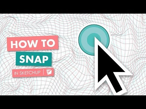 How to Snap in Sketchup