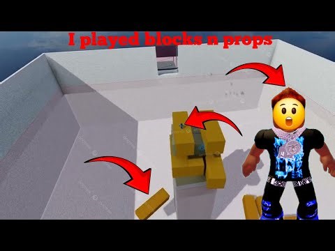 I played a new game called blocks n props