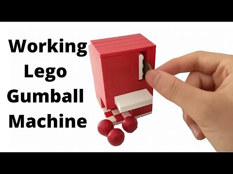 How to build a working Lego Gumball Machine