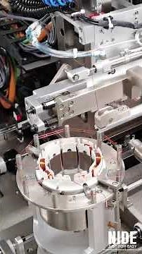 Automatic Needle Winding Machine | BLDC Motor Winding Manufacturing