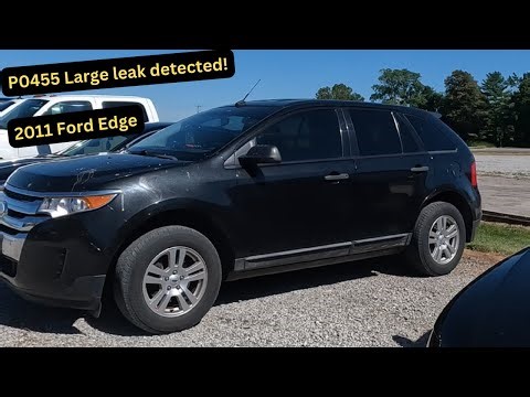 2011 Ford Edge P0455 Evap Code. Large leak detected. EASY FIX?