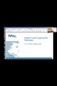 VL 17: Einfach verkettete Listen – Progra 24/25