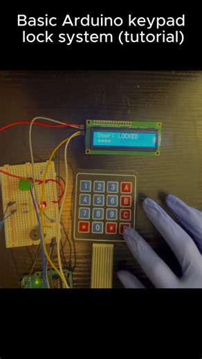 Follow for more ❤️#arduino #arduinoproject #tutorial #fyp #security | Arduino Projects