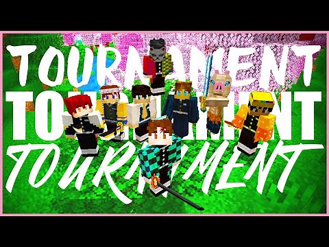 Demon Slayer Tournament in Minecraft | Kimetsu no Yaiba Mod
