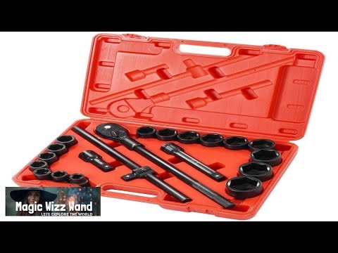 VEVOR Impact Socket Set 3 4 Inches 21 Piece Standard Impact Sockets Socket