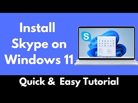 How to Install Skype on Windows 11 | Download and Install Skype in Windows 11