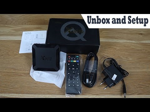 Unboxing X96Q Android TV Box | Install and Setup