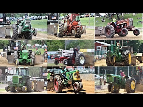 Tractor Pulling 2022, 1 FULL Hour of Classic Tractor Pulling And Antique Tractor Pulls