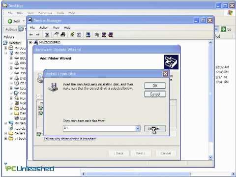 Installing and Updating Drivers in Windows XP