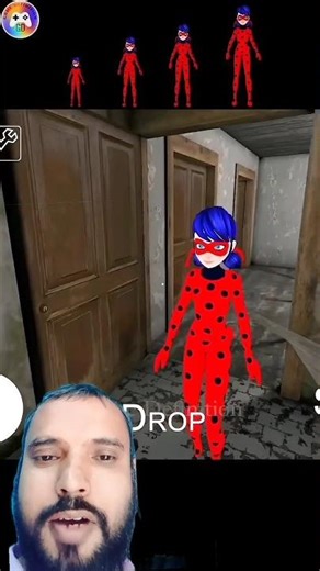 Ladybug Small to Large Size| GrannyGrandpa Funny Animation | #shorts mad grannygame definition