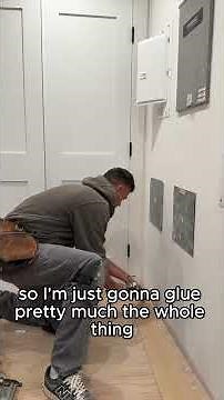 Safely Nailing Baseboards when Pipes and Wires are Present