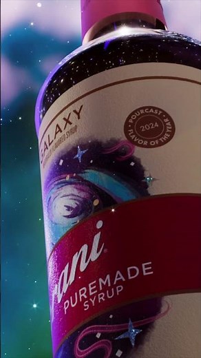 Torani 2024 Flavor of the Year: Puremade Galaxy Syrup