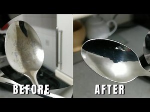How to clean stainless steel cutlery