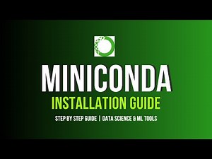 How to Install Miniconda on Windows: Full Tutorial With Jupyter Notebook for Data Science &…  - Partner