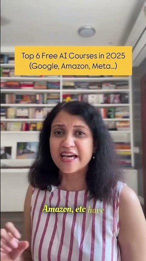 Top 6 FREE AI Courses by Big Tech: 2025 Edition (Read the description)
