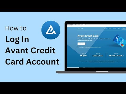 How to Login Avant Credit Card Account - Avant Credit Card Sign in !