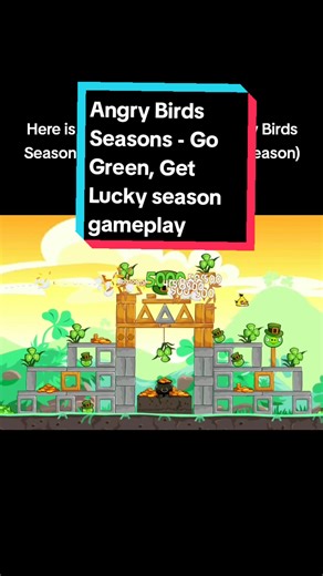 Angry Birds Seasons: Go Green, Get Lucky Gameplay