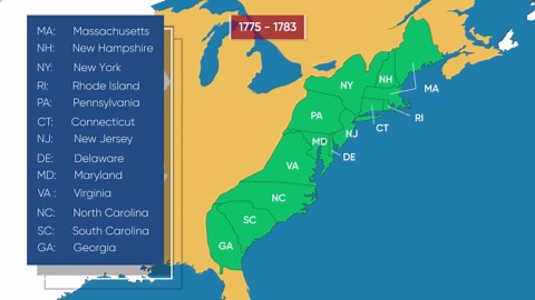 American Revolution Timeline: Animated History of Key Battles and Political Events