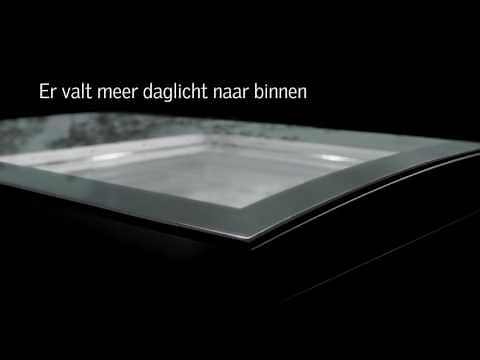 VELUX koepel gebogen glas design