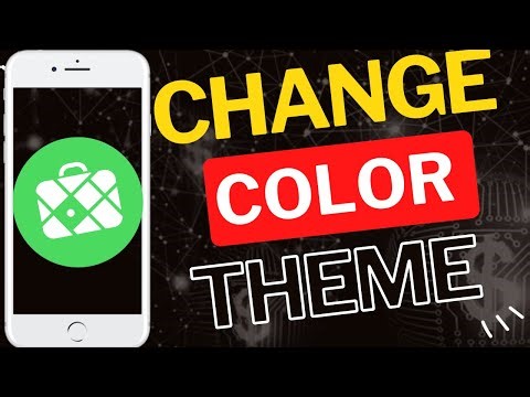 How to Change Color Theme in Maps Me App